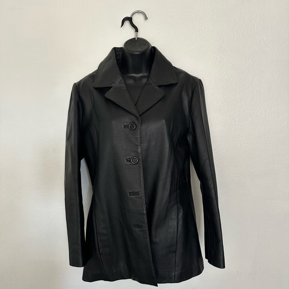 Leather World By Lucky Leather women’s Vintage Jacket Size M